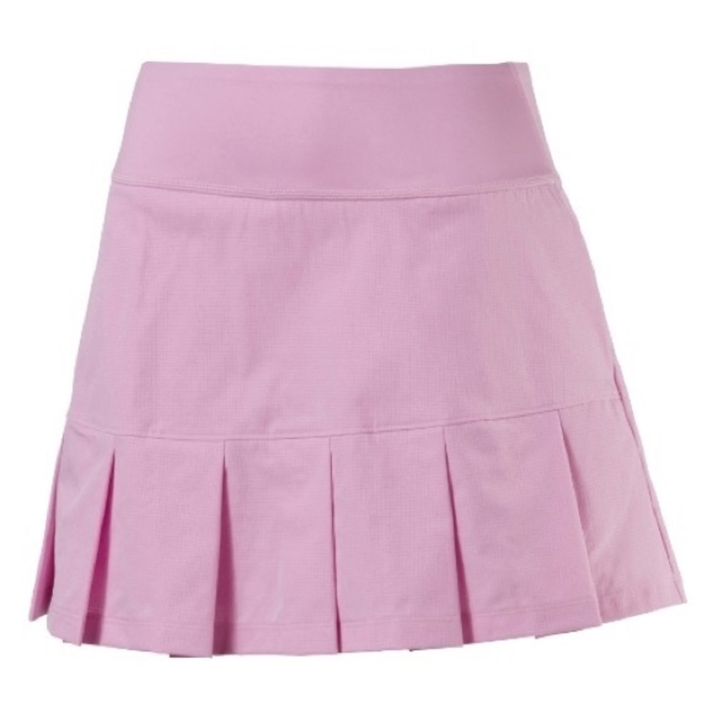 Puma Golf's Womens PWRSHAPE Repleat Skirt, Pink M